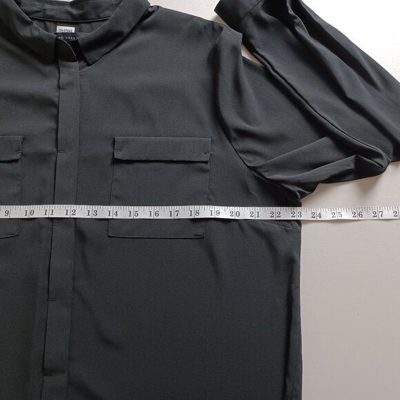 Joan Vass NY Long Sleeve Button Down Blouse - Picture 11 of 16